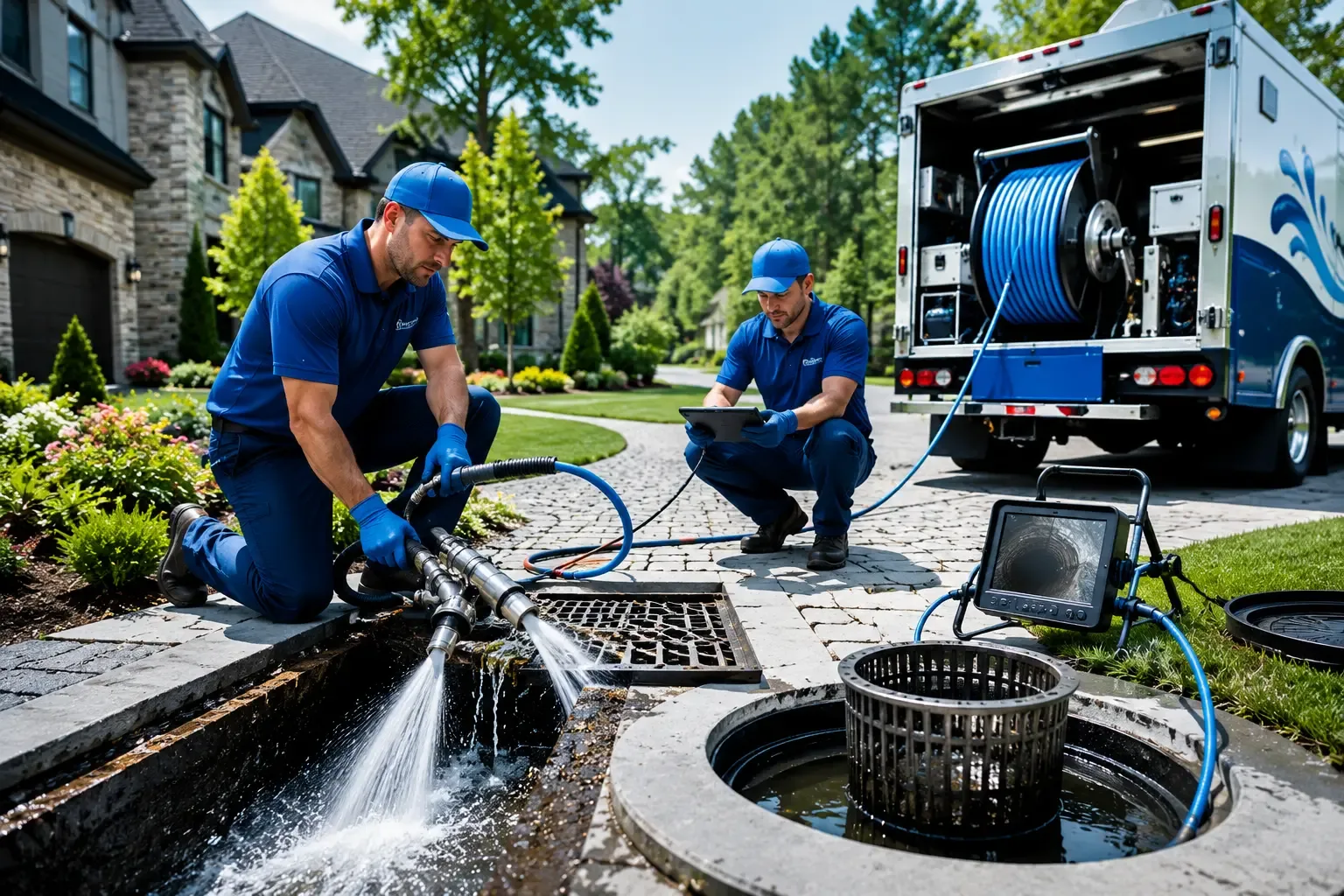 Local outdoor drain cleaning professionals in Jersey, GA
